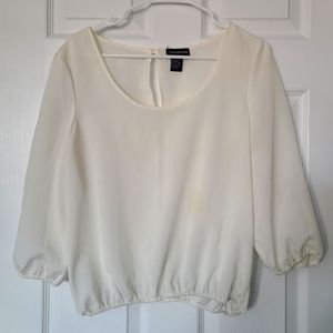 Off white blouse